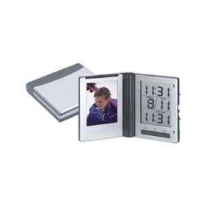  Mi6533 Travel Alarm Clock Photo Frame 