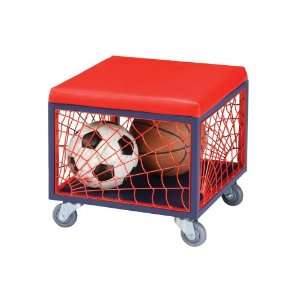  Powell Spider Web Rolling Cube Bench