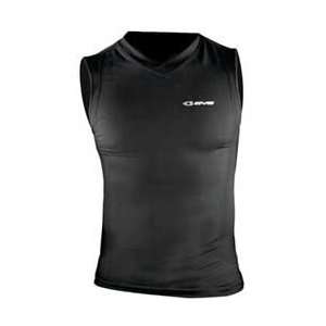 EVS Sleeveless Warm Weather Technical Under Gear , Color Black, Size 