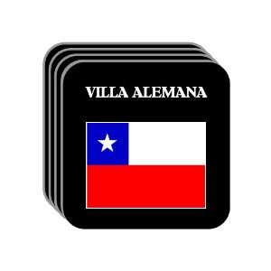  Chile   VILLA ALEMANA Set of 4 Mini Mousepad Coasters 