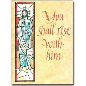  You Shall Rise with Him Mass Card Toys & Games