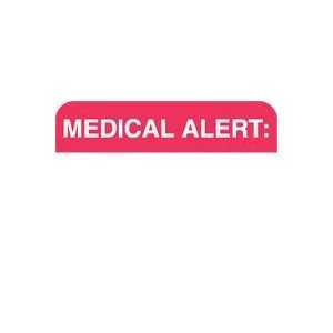 Label Medical Alert Wh/Red 250 Per Roll by Integrated Filing Solutions 