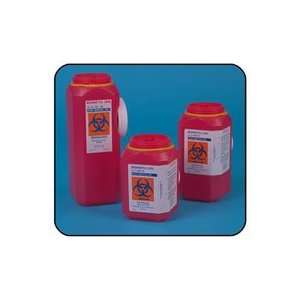   WD 200  Container Sharps Leaktight Red 2qt 12/Ca by, Post Medical, Inc