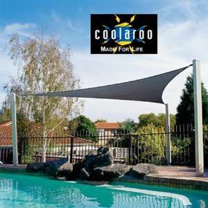  Triangle Shade Sails with DIY Accessory Kit Patio, Lawn 