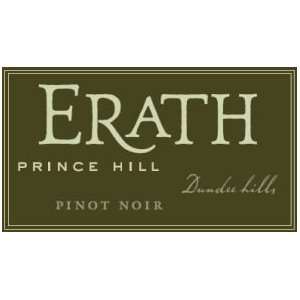  2009 Erath Prince Hill Pinot Noir 750ml Grocery 