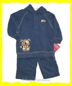 Boys Clothes 9 months Carters Puppy Dog 2pc Set NEW  