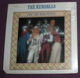 SEALED 1979 THE KENDALLS Just Like Real People LP DUO  