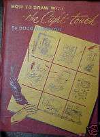 VINTAGE 1954 HOW TO DRAW WITH THE LIGHT TOUCH BOOK  