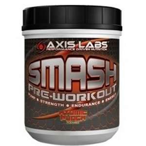  Axis Labs Smash Pre Workout, Blue Raspberry Flavored, 1.09 