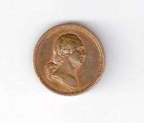 US Washington Lincoln Token Medal Civil War Era. St. Jude & HiN  