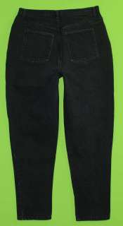 Crossroads sz 18 x 30 Womens Black Jeans Denim Pants IC31  