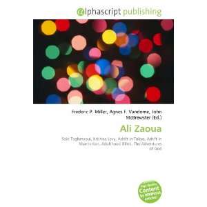  Ali Zaoua (9786134172769) Books