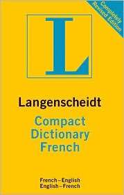 French Compact Dictionary, (1585736066), Langenscheidt, Textbooks 