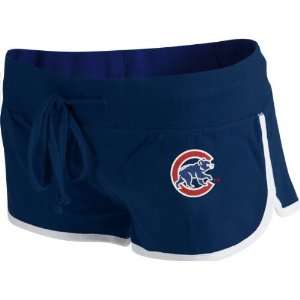  Chicago Cubs Womens Old School Knit Shorts Sports 
