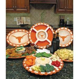  Texas Longhorns Memory Company Team Ceramic Platter NCAA 