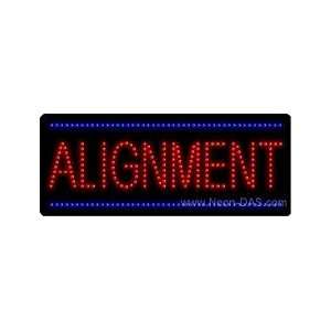  Alignment Outdoor LED Sign 13 x 32