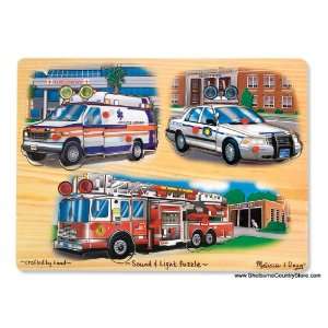  Emergency Vehicles Sound and L Toys & Games