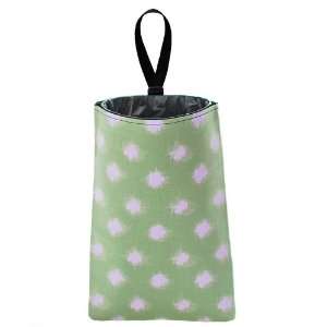 Auto Trash (Lavender Dots) by The Mod Mobile   litter bag/garbage can 