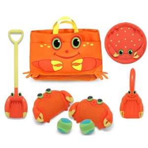  Melissa & Doug Clicker Crab Beach Sand Toys Bundle Toys & Games