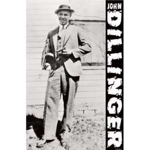  JOHN DILLINGER POSTER   GANGSTER   22 X 34 MINT #1055 