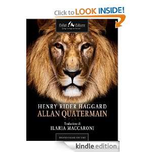 Allan Quatermain (Italian Edition) Henry Rider Haggard   