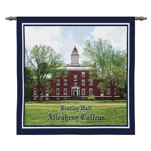 Allegheny College Bentley Hall Wall Hanging   34 x 26 Wall 