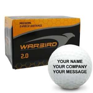  Callaway Golf Warbird 2.0 Personalized Golf Balls Sports 