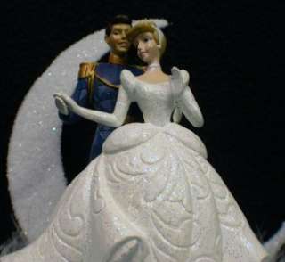 CINDERELLA Disney Wedding Cake Topper Glasses, Knife, server, Garter