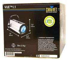 Chauvet VUE 1.1 MoonFlower Light Effect, DMX Controls, Auto or Manual 