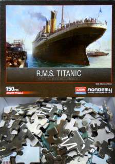 Academy Titanic Zigsaw Puzzle(150 pcs)Should be assembled.Pieces are 
