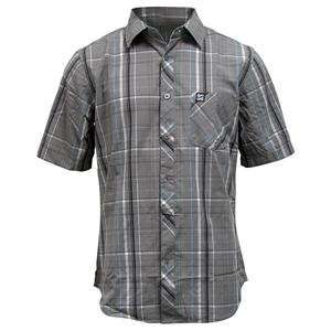  FMF Apparel Dondre Button Up Shirt   Medium/Grey 