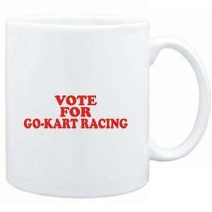  Mug White  VOTE FOR Go Kart Racing  Sports Sports 
