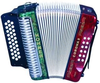 Hohners most popular diatonic accordion, the Corona II, has become 