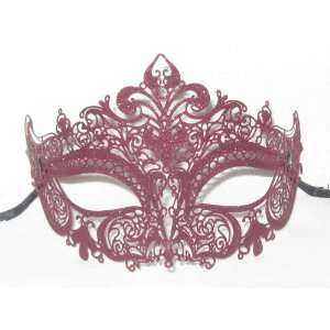  Glitter Metallo Colore Venetian Masquerade Mask