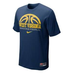 West Virginia Mountaineers Nike 2011 2012 Navy Official Basketball 