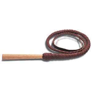  12 Plait Cowhide Bullwhip   7 Ft.