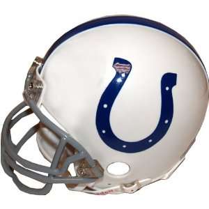  Tony Dungy Autographed Colts Replica Mini Helmet Sports 
