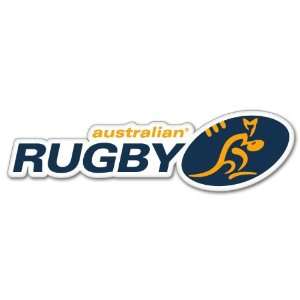  RUGBY Australian Wallabies sticker decal 4 x 4 