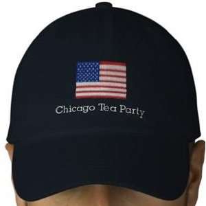 Chicago Tea Party Hat   Navy 