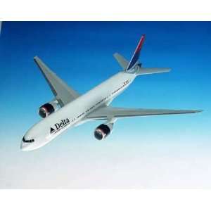  Delta Airlines B777 200 Latest Colors 1/100 Scale Aircraft 