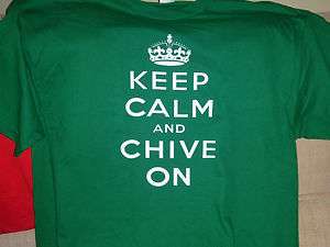 Keep Calm And Chive On KCCO Parody Shirt Unofficial  
