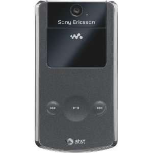  Sony Ericsson W518a Phone, Mineral Black (AT&T) Cell 