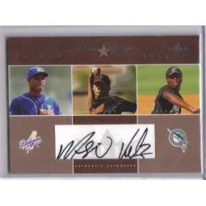 2004 Classic Clippings MV Phenoms Autograph Silver Merkin Valdez 