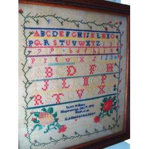  Sarah Skillman 1846   Cross Stitch Pattern Arts, Crafts 