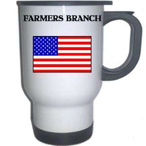  US Flag   Farmers Branch, Texas (TX) White Stainless Steel 