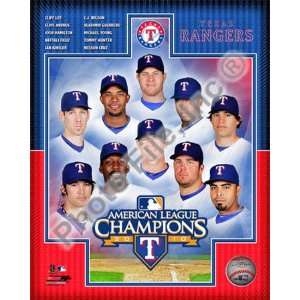 Texas Rangers 2010 American League Champions Composite 