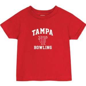  Tampa Spartans Red Baby Bowling Arch T Shirt Sports 
