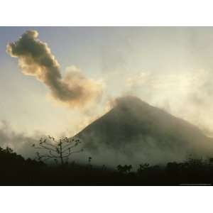  Arenal Volcano Puffing Smoke, (Active Volcano) San Carlos 