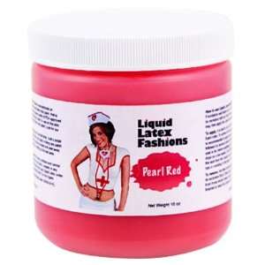  Ammonia Free Liquid Latex Body Paint   32oz Pearl Red 