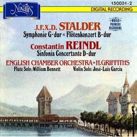  J. F. X. D. Stalder Symphonie G Dur, Flötenkonzert B Dur 
